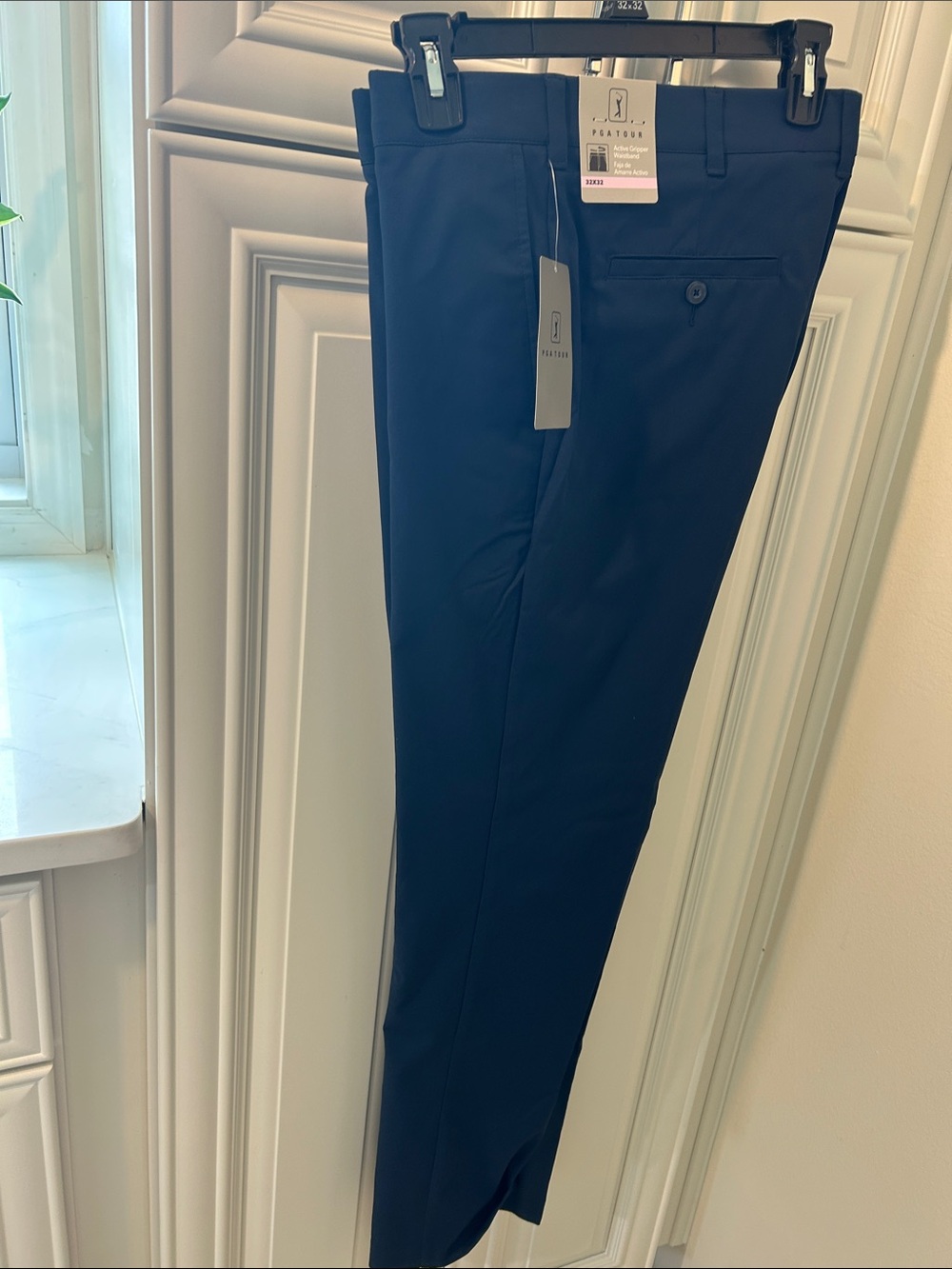 PGA Tour Men's Navy Dress Pants
